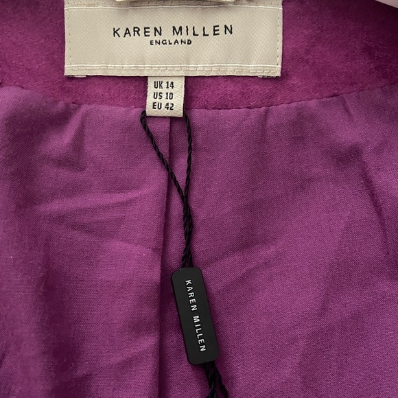 Karen Millen trench coat size US 10 - Picture 2 of 5